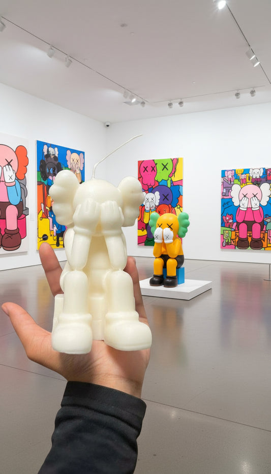 Sitting KAWS Candle